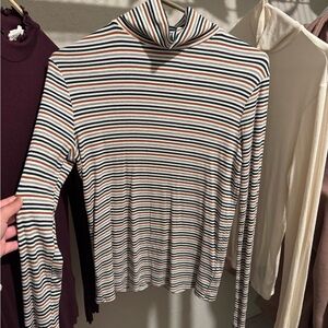 Urban Outfitters Multicolor Striped Long Sleeve Top